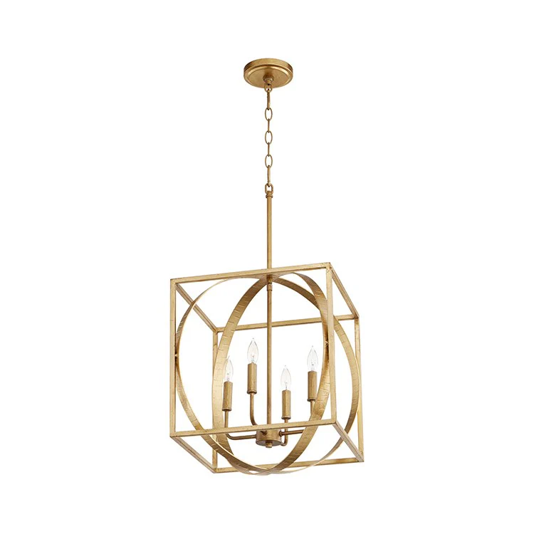 Signature Four-Light Cube/Sphere Pendant - Frankwebs