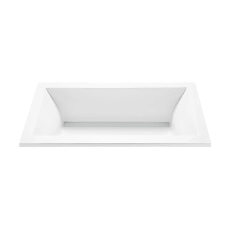 Air Tub Andrea 14 72 x 42 Inch Drop-In Air Massage Elite Center Biscuit Rectangle Acrylic CXL 96 Gallons 19-3/4 Inch - Frankwebs