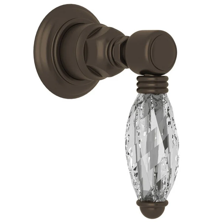 Volume Control Trim Country 4 Port Dedicated Diverter 1 Swarovski Crystal Lever Satin Nickel - Frankwebs
