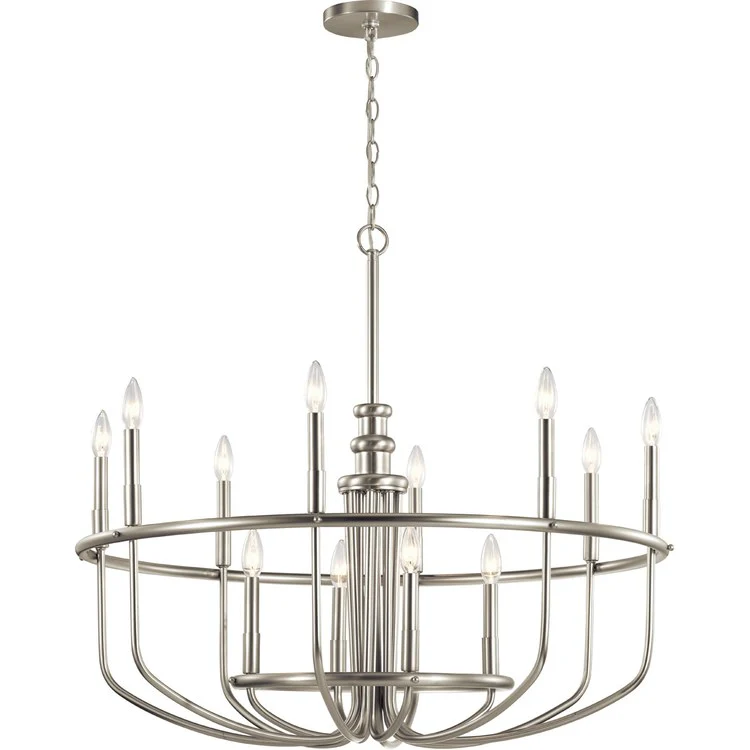 Capitol Hill Twelve-Light Two-Tier Chandelier - Frankwebs