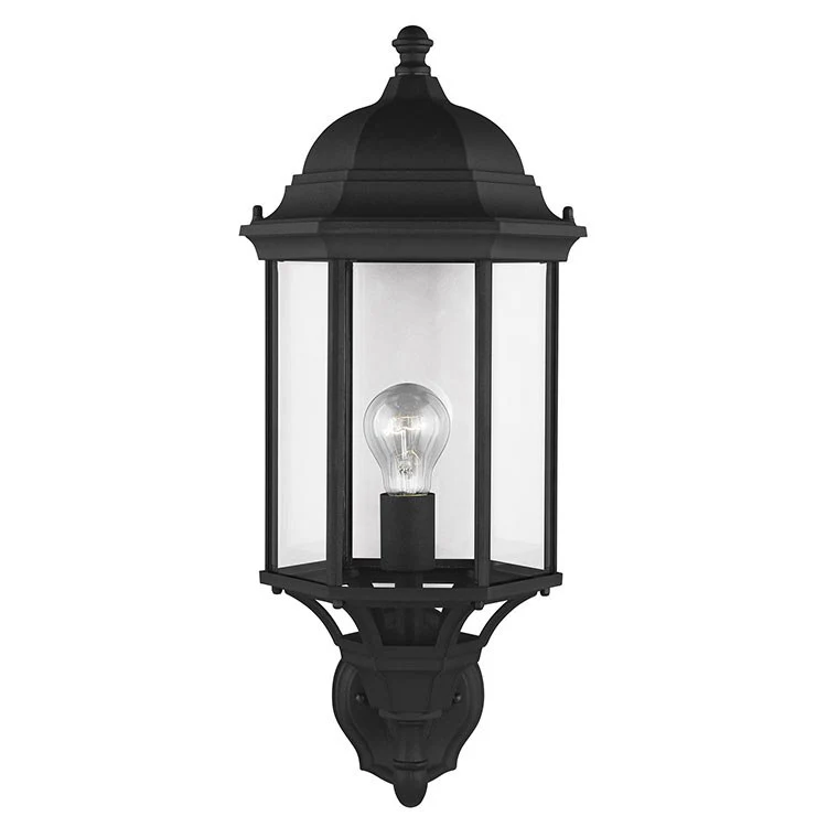 Sevier Single-Light Large Uplight Outdoor Wall Lantern - Frankwebs