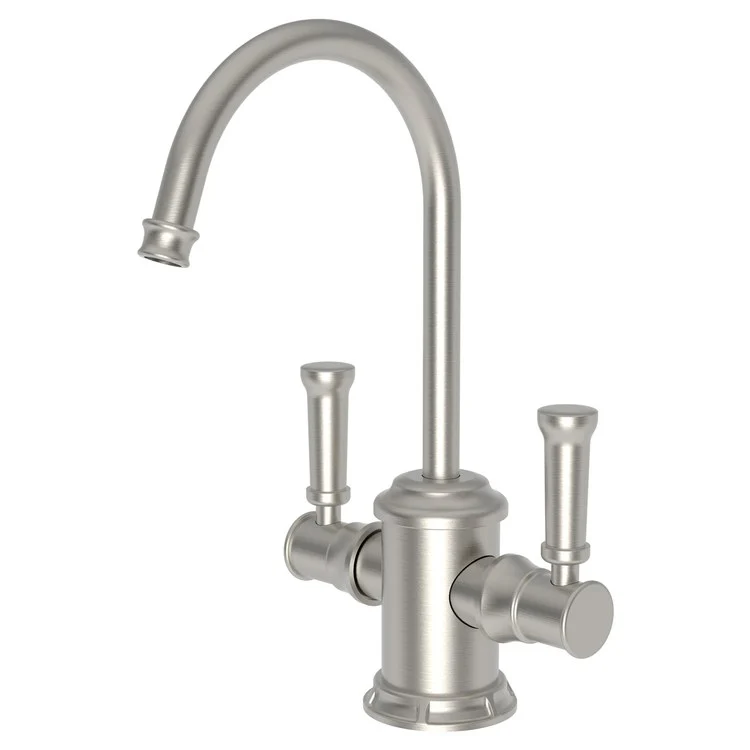 Water Dispenser Gavin Hot and Cold 2 Lever Gooseneck Matte White - Frankwebs