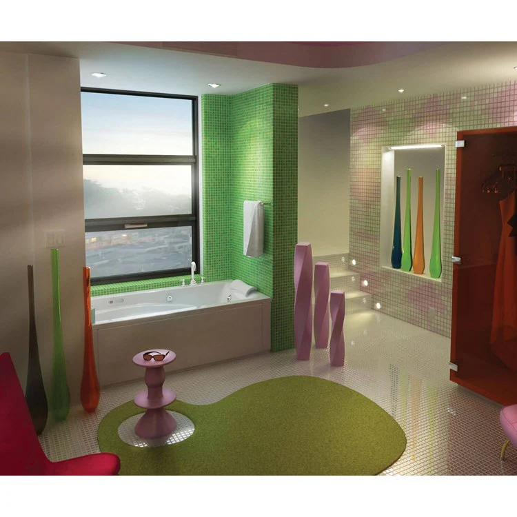 Tub Optik 59-3/4 x 32 x 20 Inch Alcove with Hydrofeel/Aerofeel Left Biscuit Acrylic - Frankwebs