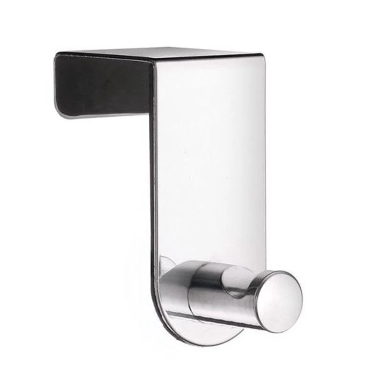 Door Hook Single Stainless Steel 3-1/2 Inch 1-5/8 Inch Wall Mount Stainless Steel - Frankwebs