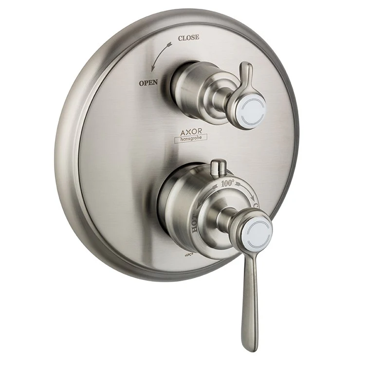 AXOR Montreux Thermostatic Valve Trim with Volume Control/Lever Handle - Frankwebs
