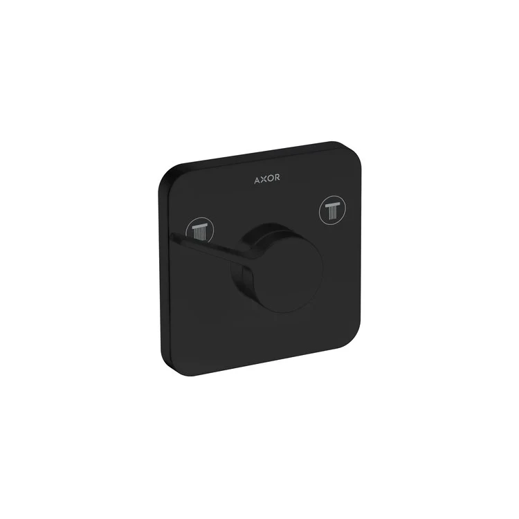 Diverter Trim One Trio Brushed Black Chrome 1 Lever ADA for Requires Rough 26434181/Basic Set 35361181 - Frankwebs