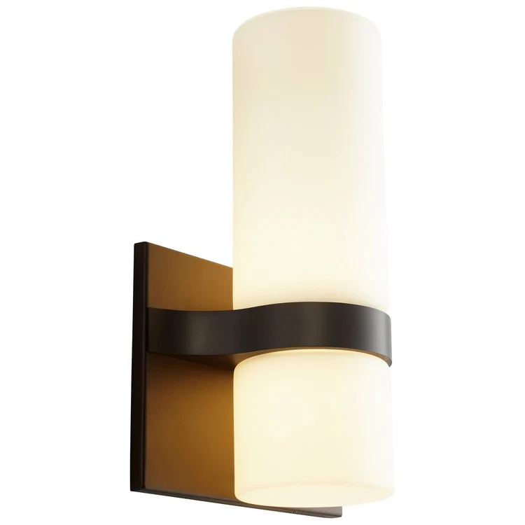 Olio Two-Light LED Wall Sconce - Oiled Bronze - Frankwebs