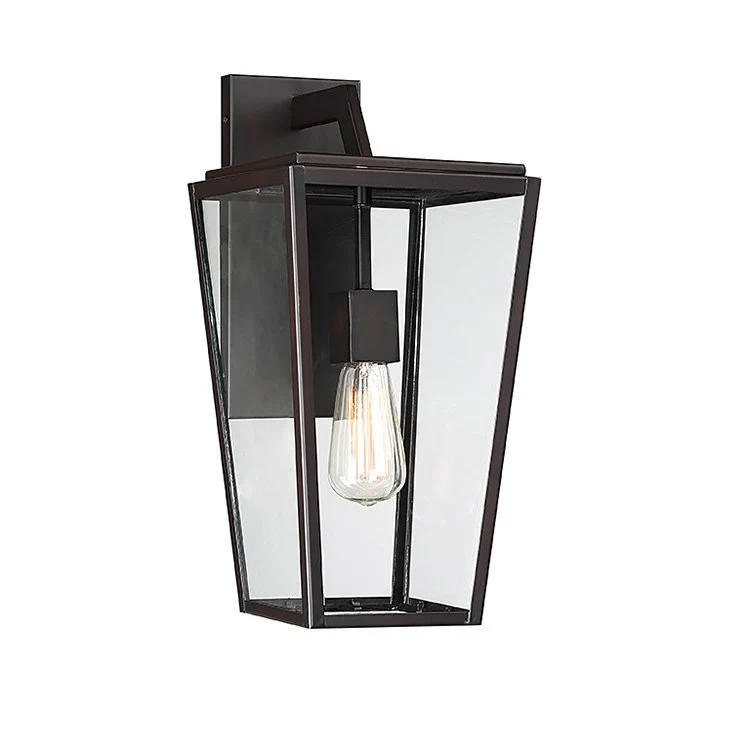Milton Single-Light Outdoor Wall Mount Lantern - Frankwebs