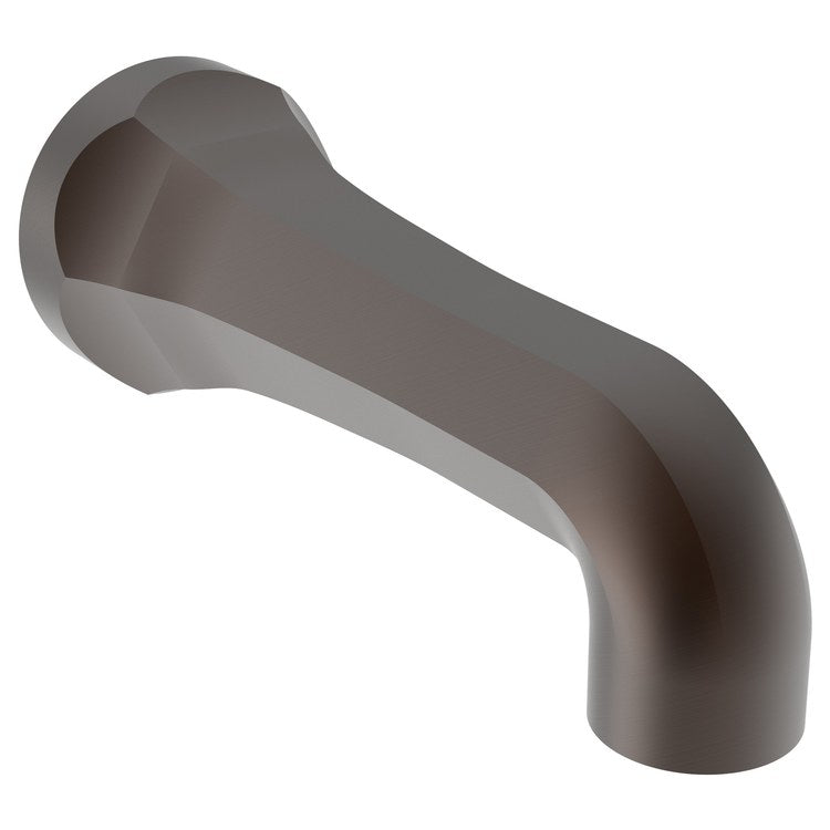 Tub Spout Less Diverter Satin Nickel PVD 7-5/9 Inch Brass - Frankwebs