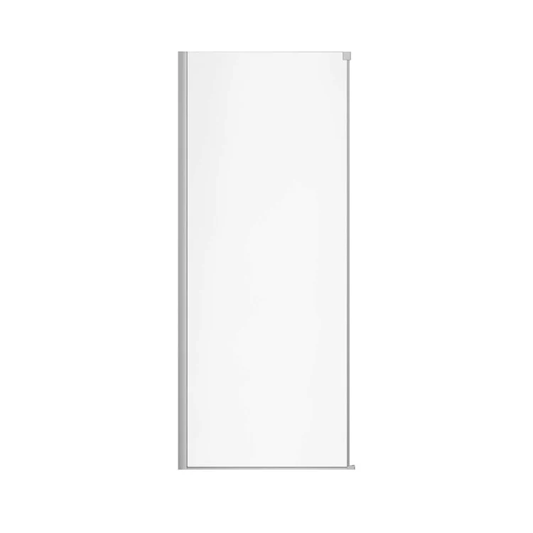 Return Panel Nebula Tempered Glass 55 x 78-3/4 Inch Matte Black - Frankwebs