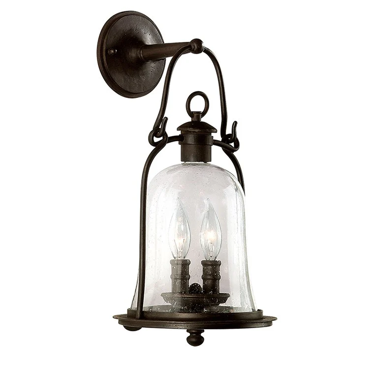 Owings Mill Two-Light Medium Outdoor Wall Lantern - Frankwebs
