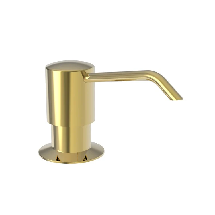 Soap Dispenser East Linear Polished Brass Uncoated Living Deck Plastic Brass Pump Spout 8 Ounce Length 3-5/8 Inch - Frankwebs