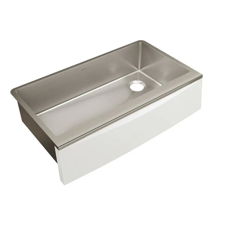 Kitchen Sink Crosstown 36 x 20.25 Inch Single Bowl Polished Satin Farmhouse - Frankwebs