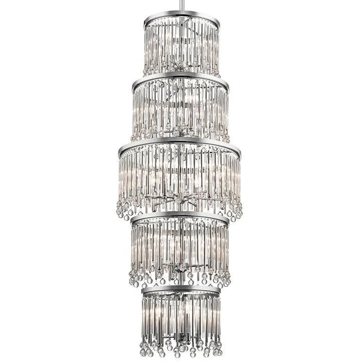 Piper Eighteen-Light Five-Tier Chandelier - Frankwebs