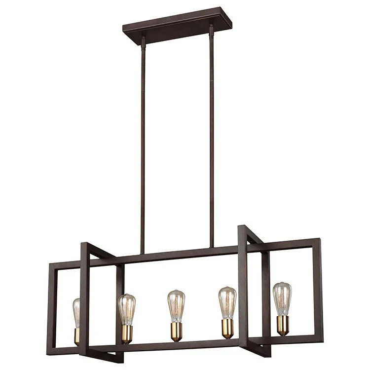 Finnegan Five-Light Island Chandelier - Frankwebs