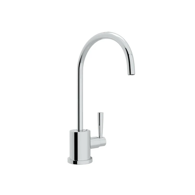Filter Faucet Holborn 1 Lever Polished Chrome Swivel C-Spout 0.5 Gallon per Minute - Frankwebs