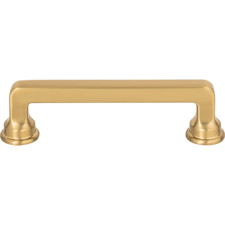 Drawer Pull Atlas Oskar Warm Brass Zinc Alloy 3-3/4 Inch - Frankwebs