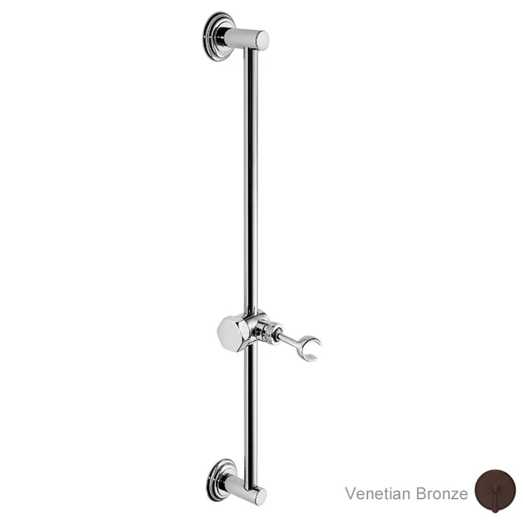 Slide Bar Tub and Shower Handshower 27 Inch Polished Gold PVD Brass Wall - Frankwebs