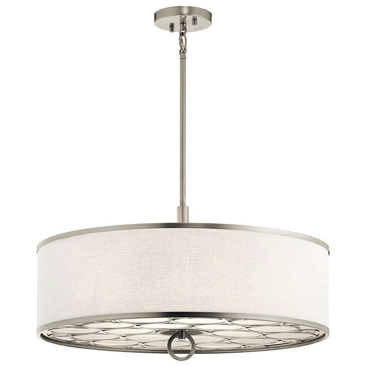 Melrose Four-Light Pendant/Semi-Flush Mount Ceiling Fixture - Frankwebs