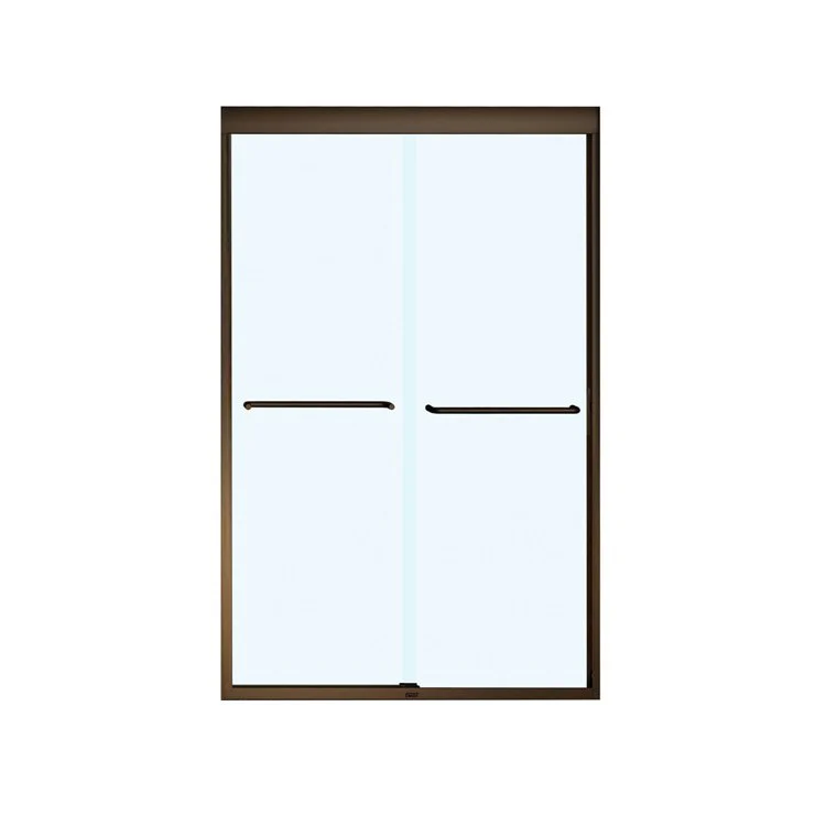 Shower Door Kameleon SC Sliding 44L x 71H Inch Dark Bronze Clear 1/4 Inch 40 to 44x71 Inch - Frankwebs