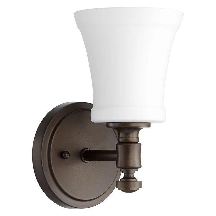 Rossington Single-Light Bathroom Wall Sconce - Frankwebs