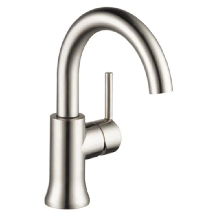 Trinsic Single Handle High Arc Bathroom Faucet with Drain - Frankwebs