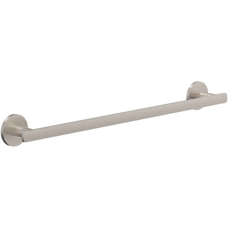 Towel Bar Arpeggio 24 Inch Satin Nickel Brass 2-3/16 Inch - Frankwebs