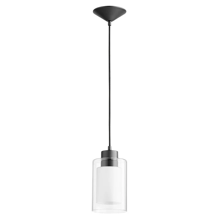 Signature Single-Light Mini Pendant with Dual-Layer Shade - Frankwebs