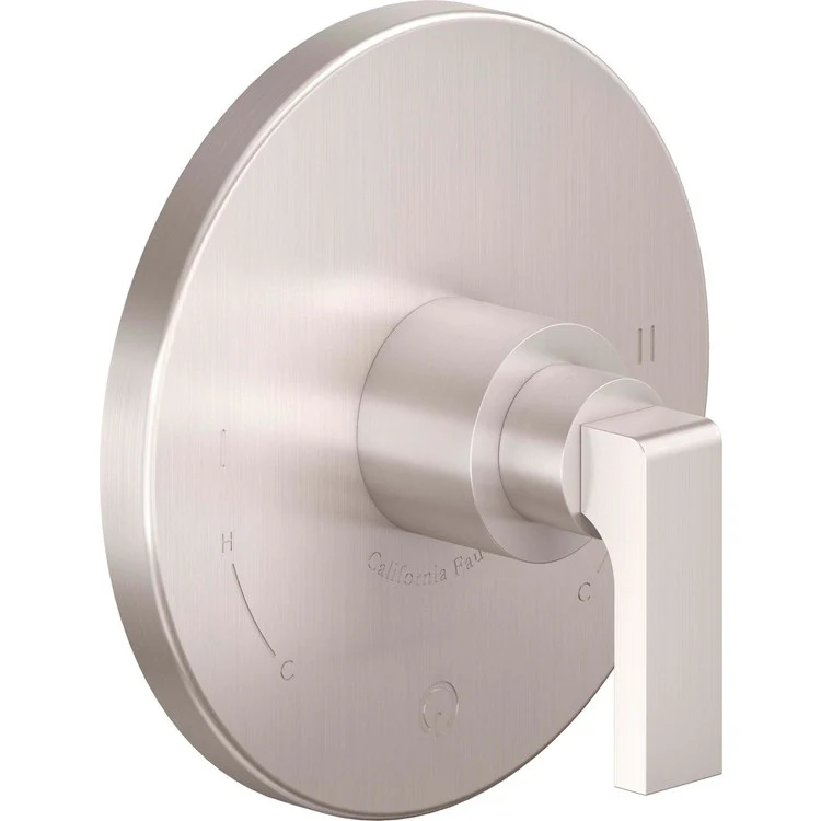 Pressure Balance Valve Trim Solimar Dual 1 Lever Satin Brass ADA - Frankwebs