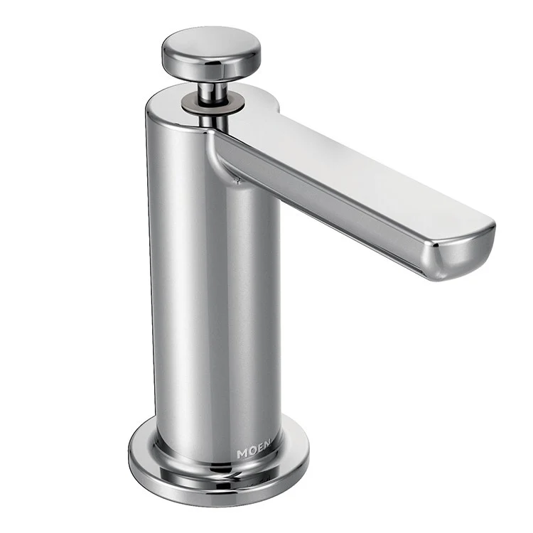 Soap Dispenser Premium Black Stainless Modern 18 Ounce 3-1/2 Inch 5 Inch - Frankwebs