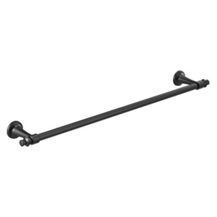 Towel Bar Dorval 24 Inch Chrome 3-3/4 Inch Wall Mount - Frankwebs