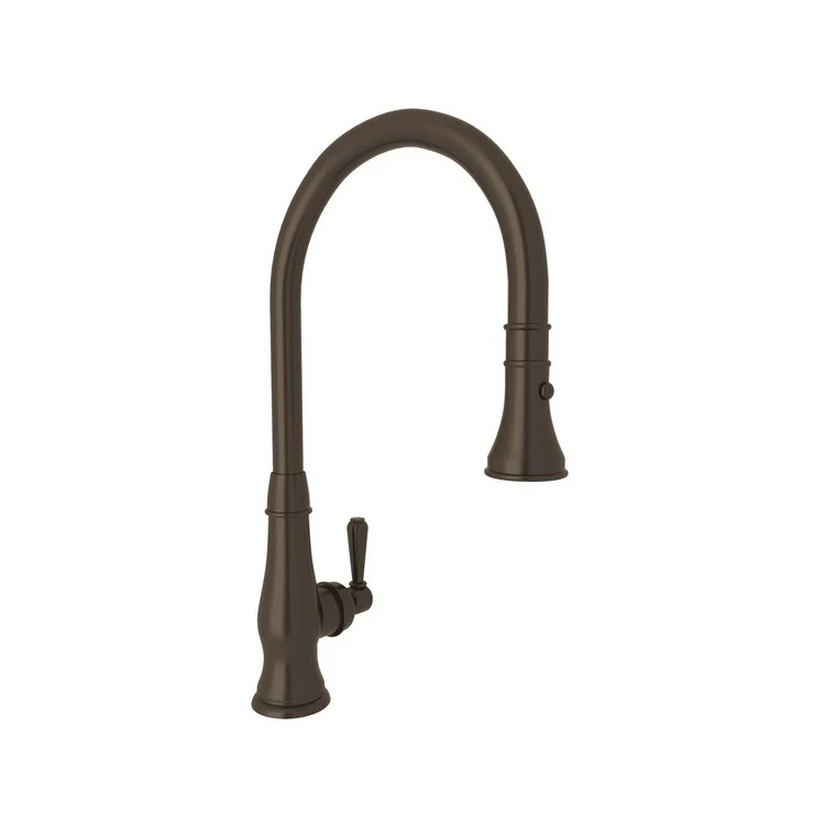 Kitchen Faucet Patrizia Pull Down 1 Metal Lever Polished Nickel 1.8 Gallons per Minute - Frankwebs