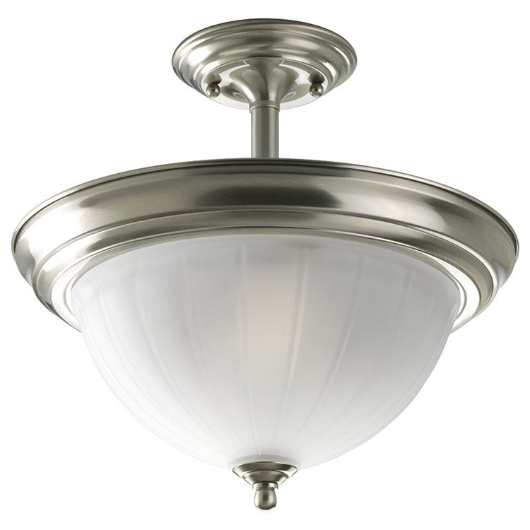 Melon Two-Light Semi-Flush Mount Ceiling Lighting Fixture - Frankwebs