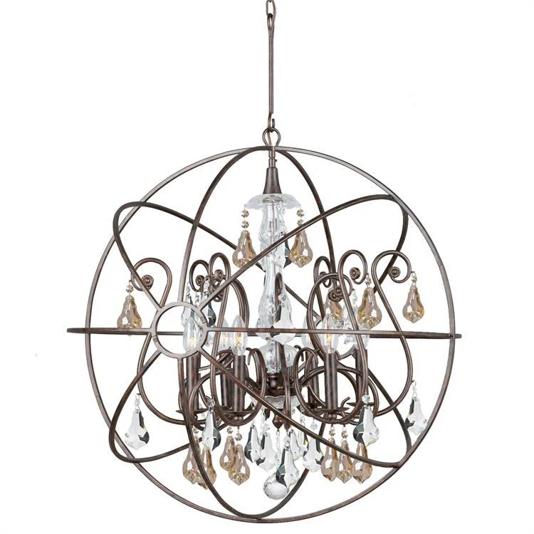 Solaris Six-Light Sphere Chandelier - Frankwebs