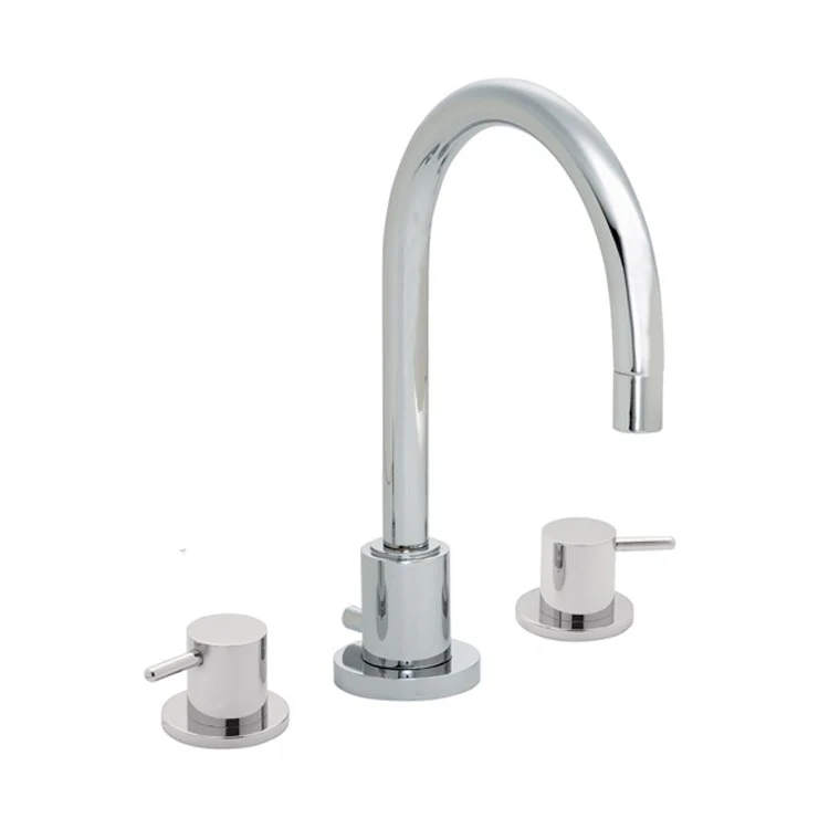 Lavatory Faucet Avalon Widespread 8 Inch Spread 2 Lever ADA Bella Terra Bronze 1.2 Gallons per Minute ZeroDrain Pop Down Style Drain Completely Finished with 2-1/4 Inch Diameter Flange Spout Height 6-3/16 Inch Spout Reach 6 Inch - Frankwebs