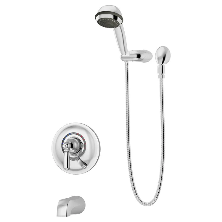 Tub and Shower Trim Allura 1 Lever Polished Chrome ADA 2.0 Gallons per Minute for S262 Series Temptrol VersaFlex Shower Valve - Frankwebs