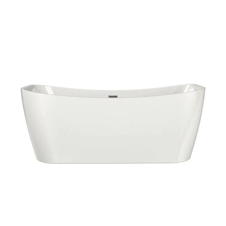 Freestanding Tub Villi 65 x 32 Inch Center White Rectangular - Frankwebs