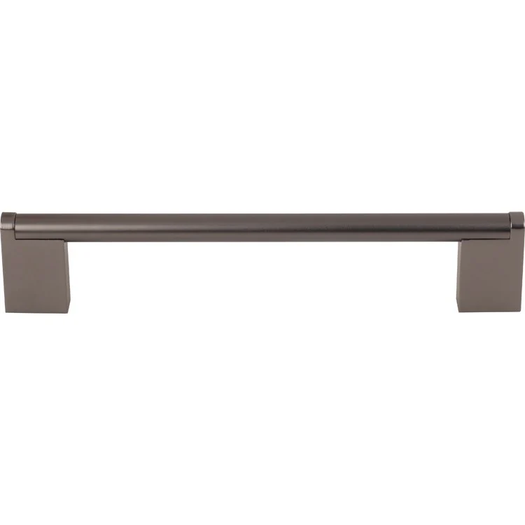 Pull Bar Pulls Princetonian Brushed Satin Nickel Steel 6-1/3 Inch 7-1/8x3/8x1-1/2 Inch - Frankwebs