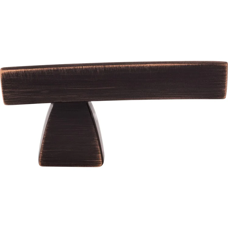 Pull Sanctuary Arched Flat Black Zinc Alloy 2-1/2 Inch - Frankwebs