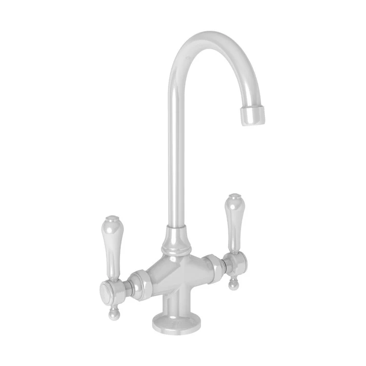 Bar Faucet Chesterfield 2 Lever ADA Satin Bronze PVD Spout Height 10 Inch - Frankwebs