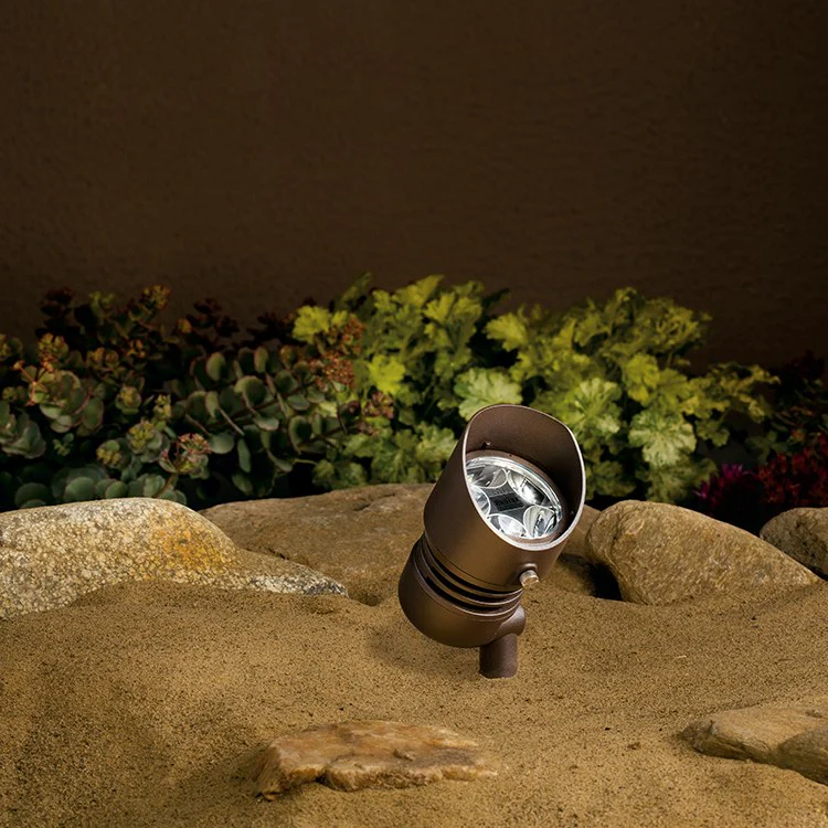 12.5-Watt 120-Volt 10-Degree Spot Light 3000K LED Landscape Light - Frankwebs