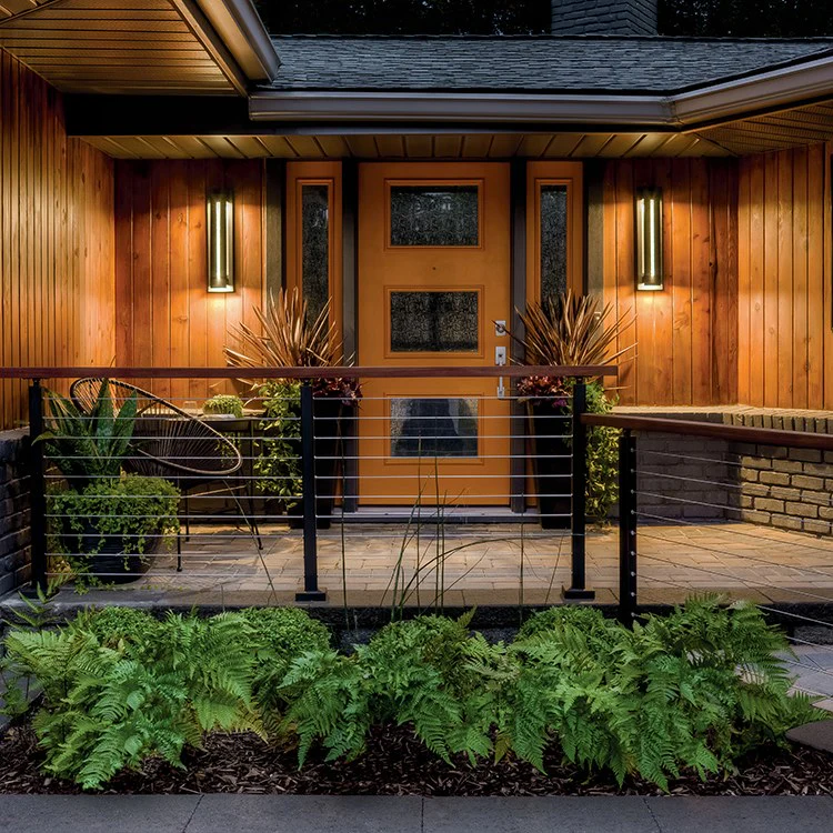 River Path Single-Light LED Outdoor Wall Sconce - Frankwebs