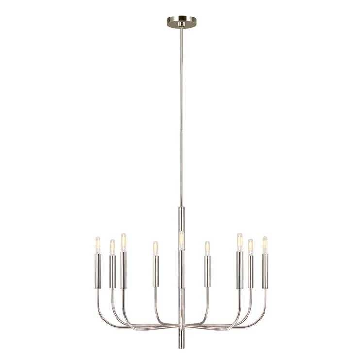 Brianna Nine-Light Chandelier by Ellen - Frankwebs