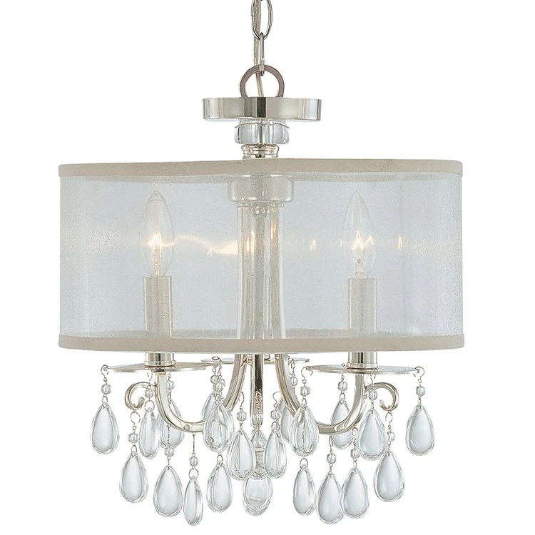 Hampton Three-Light Mini Chandelier - Frankwebs