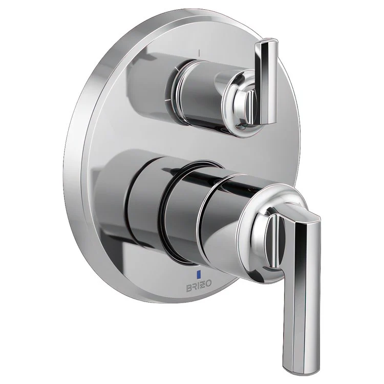 Pressure Balance Valve Trim Levoir with 3 Function Diverter Less Handle Brilliance Luxe Gold ADA - Frankwebs