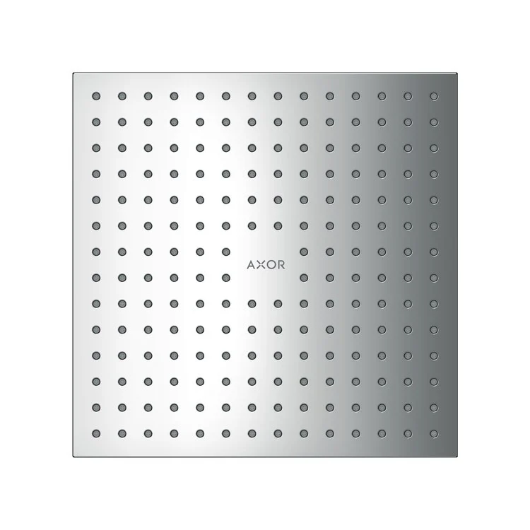 Showerhead ShowerSolutions 2 Function with Green Diverter Brushed Black Chrome 9-1/8 Inch 1.75 Gallons per Minute PowderRain Intense PowderRain - Frankwebs