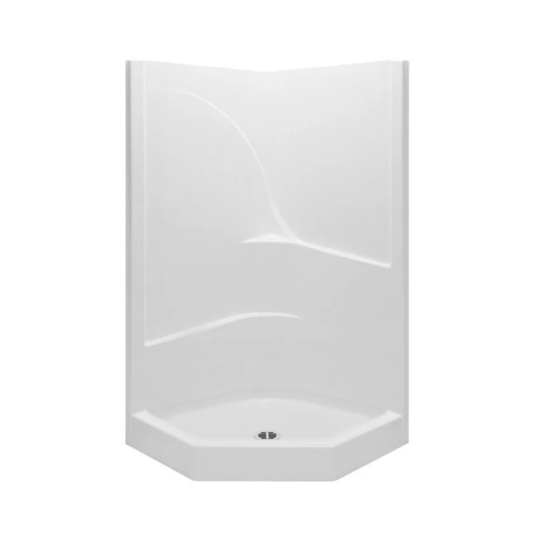 Shower Module 38 x 38 x 81 Inch Acrylic White 1 Pieces Neo Angle Corner - Frankwebs