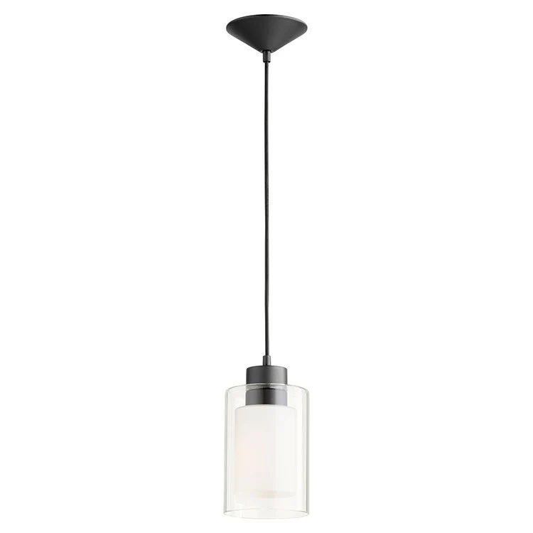 Signature Single-Light Mini Pendant with Dual-Layer Shade - Frankwebs