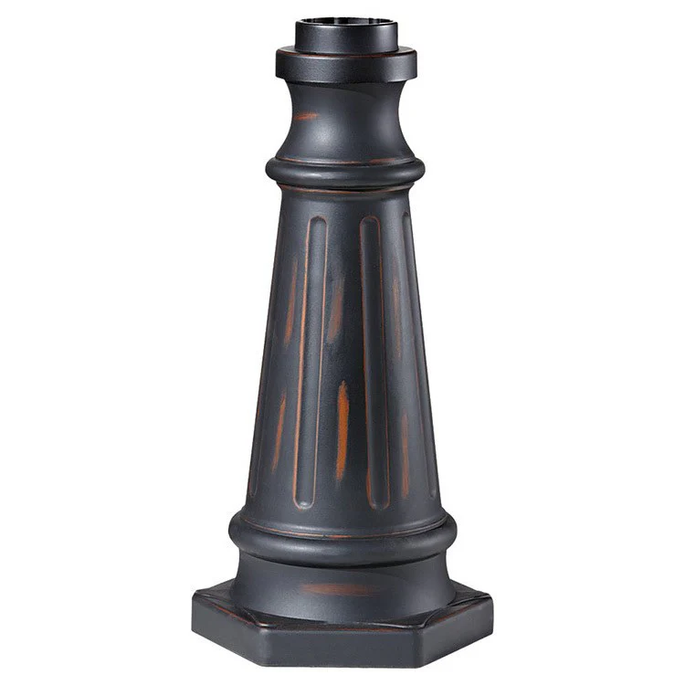 Outdoor Fluted Post Base - Frankwebs