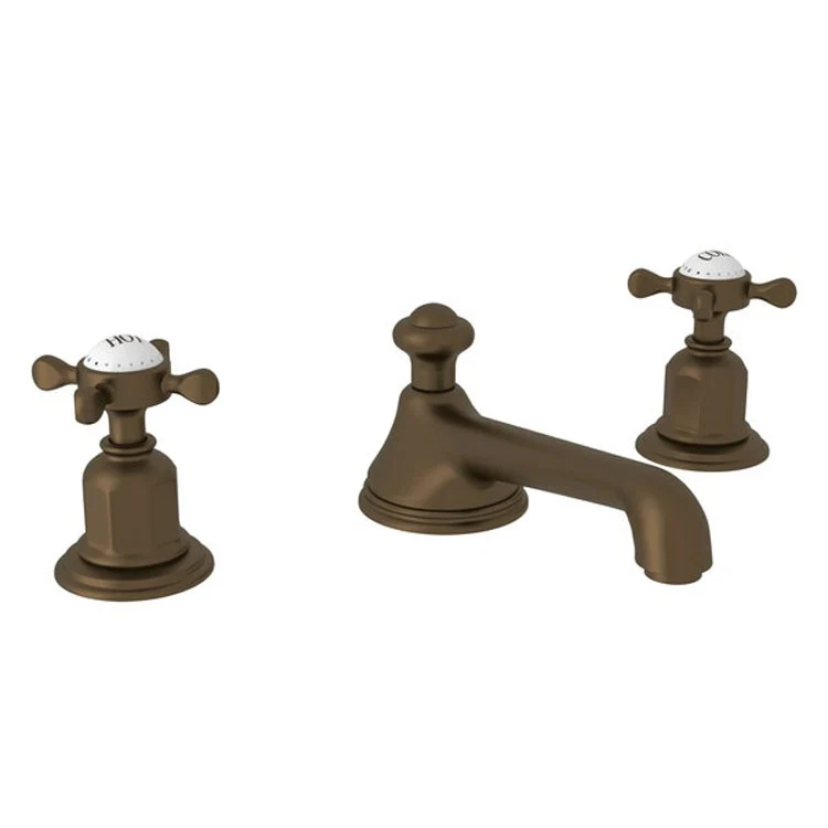 Lavatory Faucet Edwardian 2 Cross Satin Nickel 1.2 Gallons per Minute Fixed U-Spout - Frankwebs